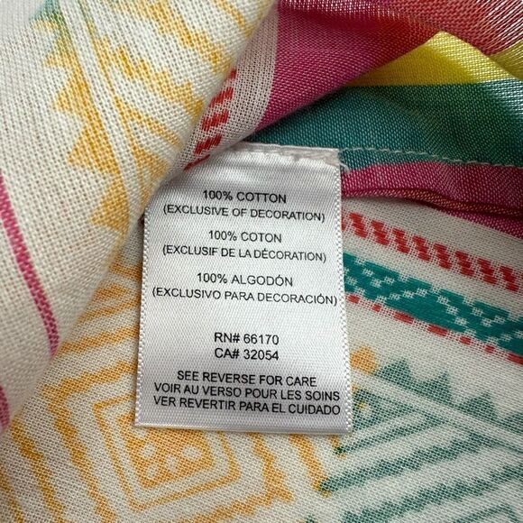 Antropologie Verb Vanessa Embroidered Multi color Boho Tunic Blouse, XS - Picture 13 of 15